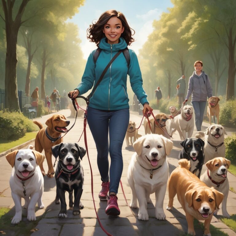 how to be a successful dog walker